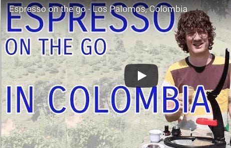 Espresso on the go - Los Palomos, Colombia