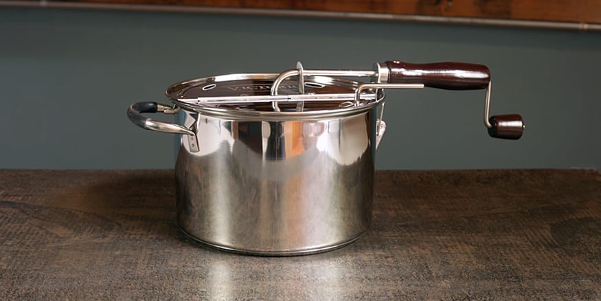 victorio / vkp stovetop popcorn popper for coffee roasting