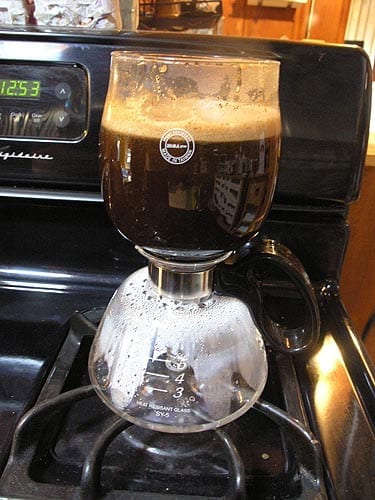 Sweet Maria's Tip Sheet: Yama Vacuum Brewing (also works for Bodum Santos Vacuum  Brewer) - Sweet Maria's Coffee Library