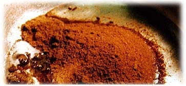 cocoa ground -powder