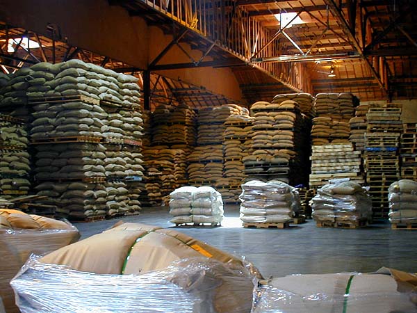 Coffee En Masse Pictures of a Coffee Warehouse Sweet Maria s