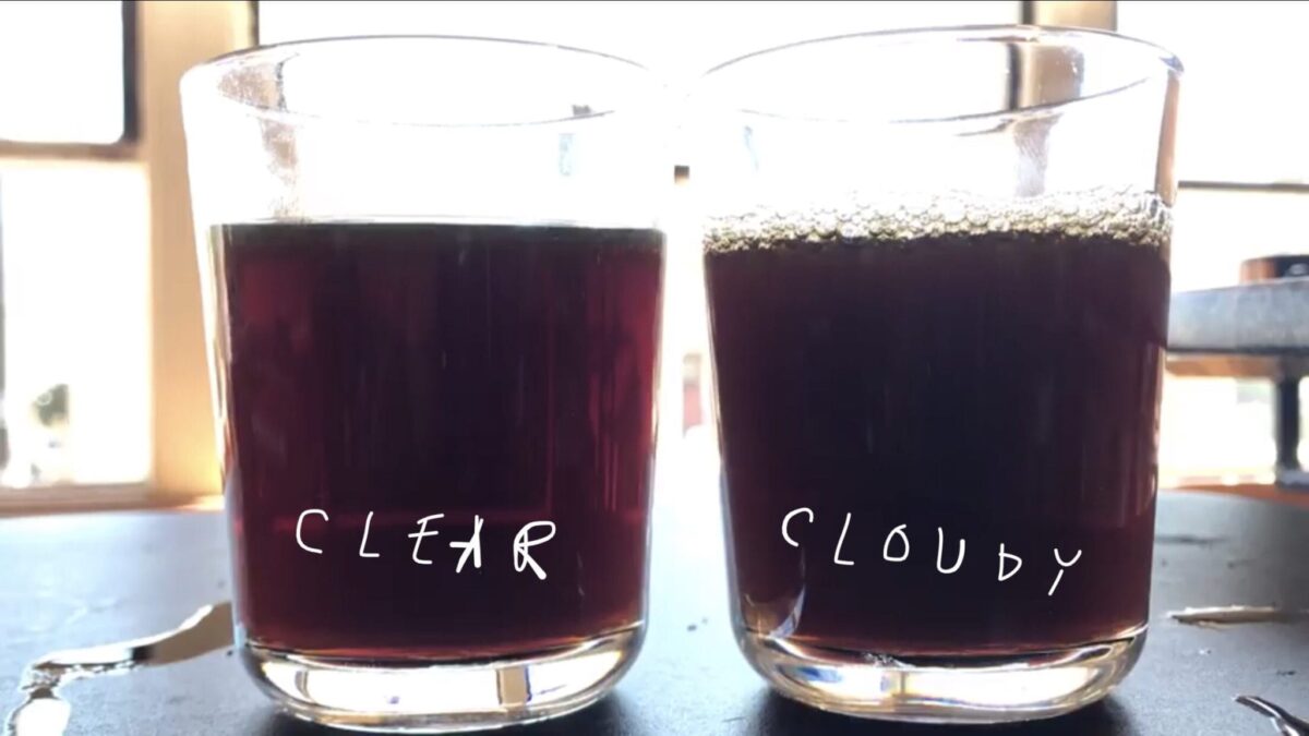 Clear or Cloudy Coffee? An Open Question.