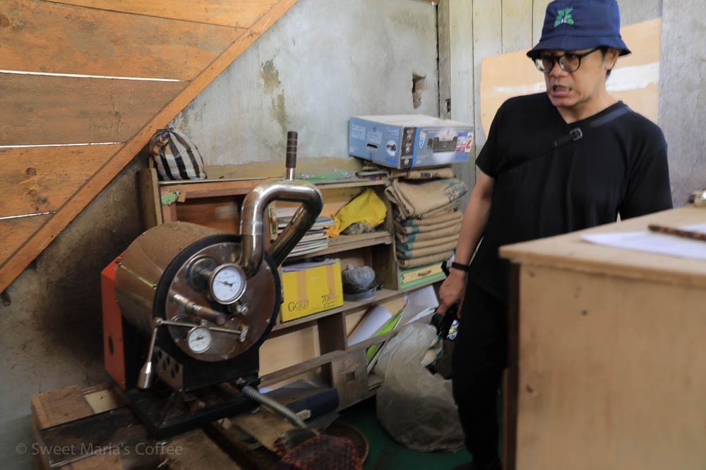 Local coffee roaster Toraja Sulawesi Indonesia