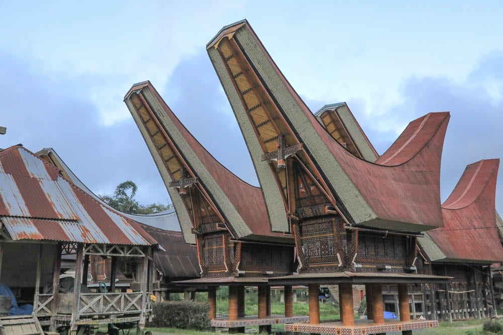 Toraja Sulawesi Indonesia Tongkonan House