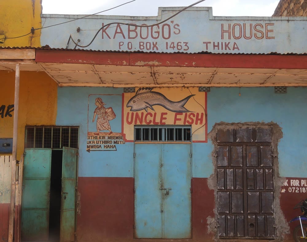 Fish For Sale, Rural Kenya
