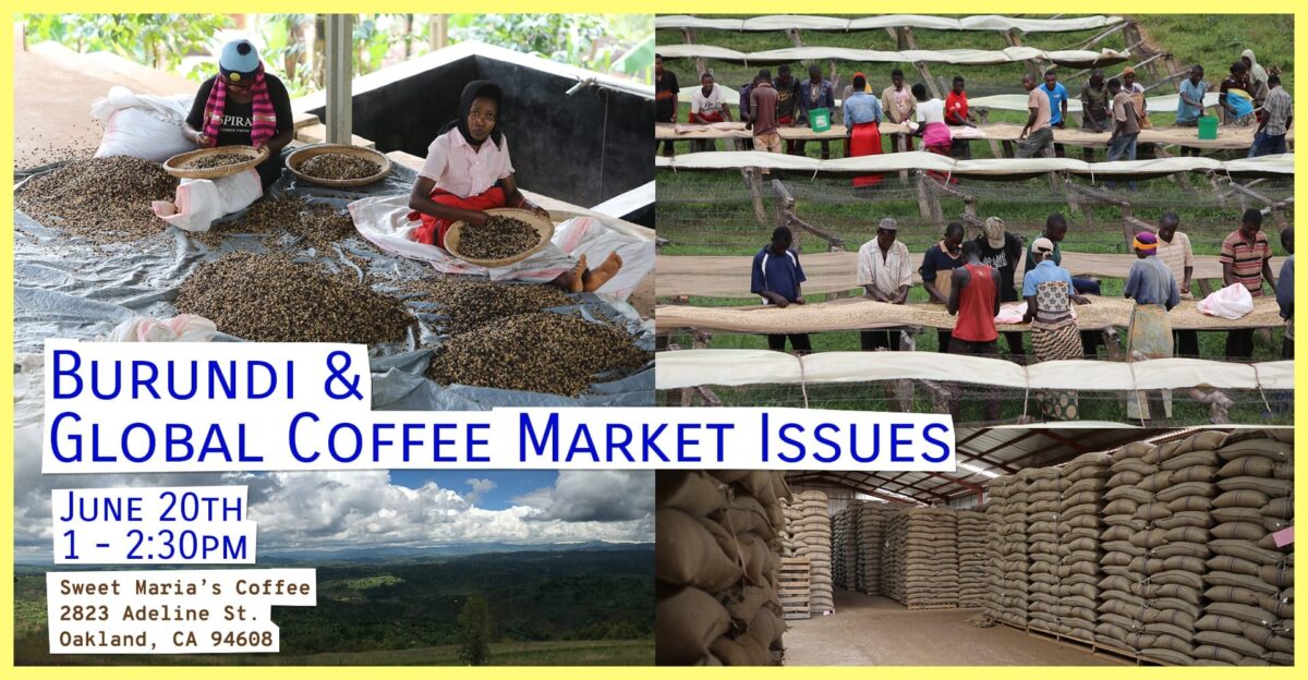 Discussion: Burundi & Global Coffee Market Issues
