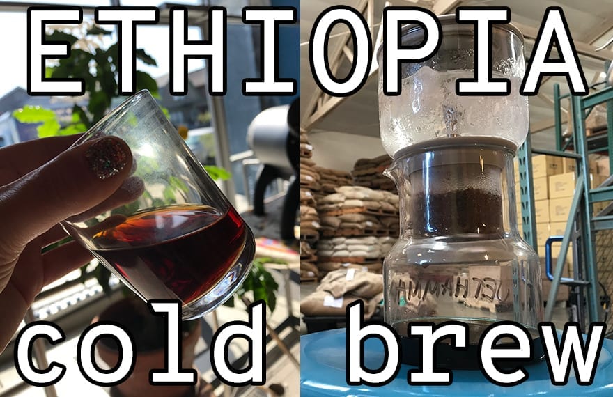 Ethiopias, Cold Brewed with a Bruer