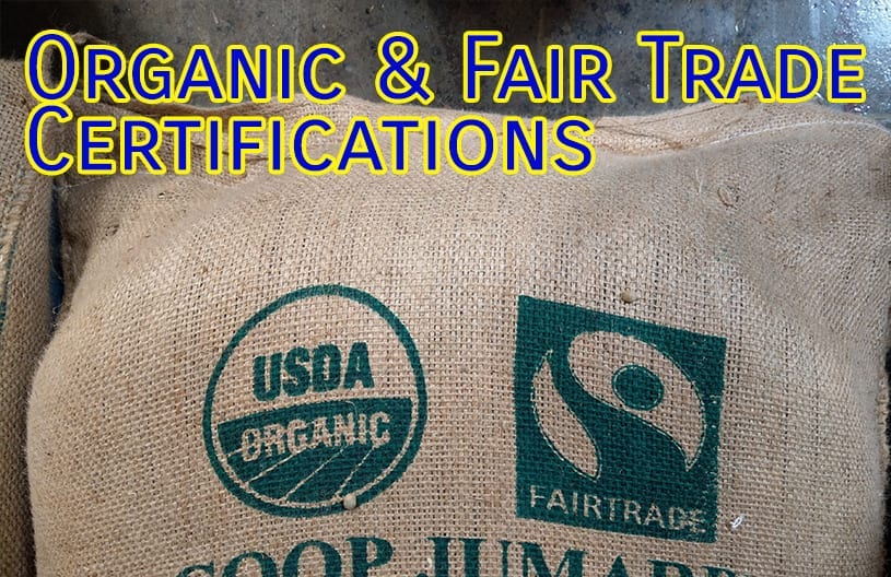 Organic Certification and Green Coffee