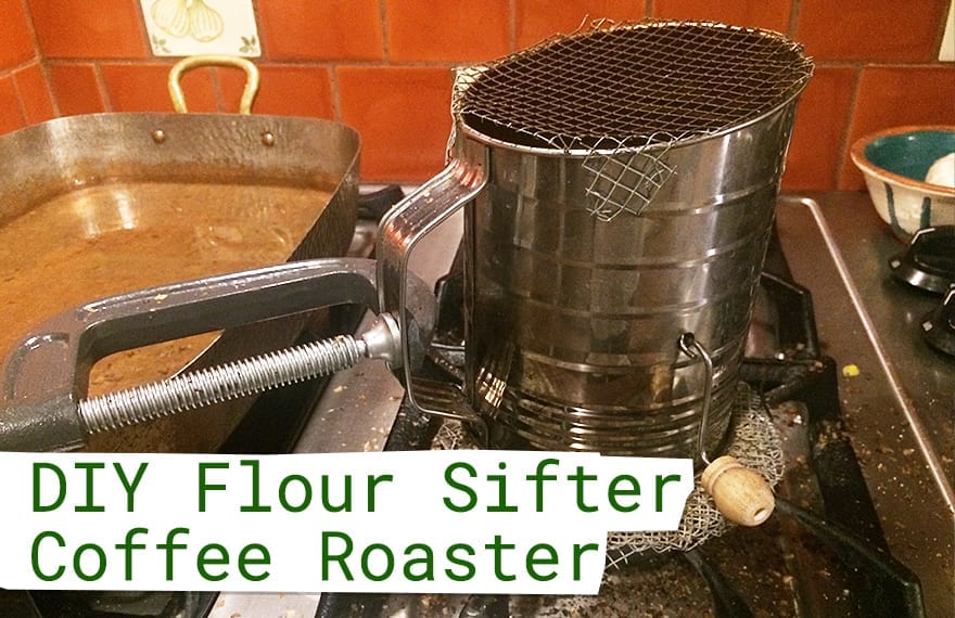 David Almond's DIY Flour Sifter Coffee Roaster