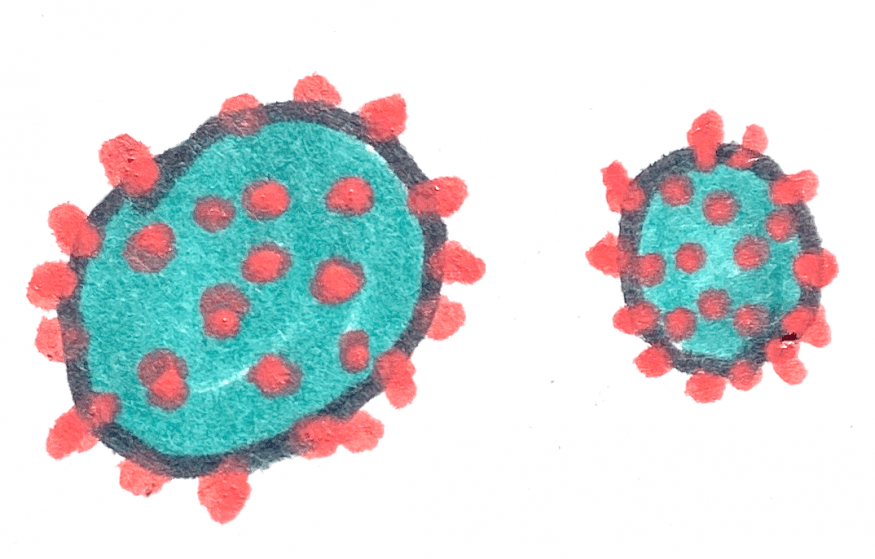 coronavirus drawing