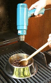 Homemade home coffee roaster