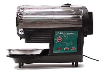 Side View Hot Top Coffee Roaster 