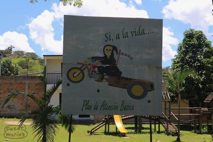 Again my favorite site as you enter Pitalito Huila Sweet Marias