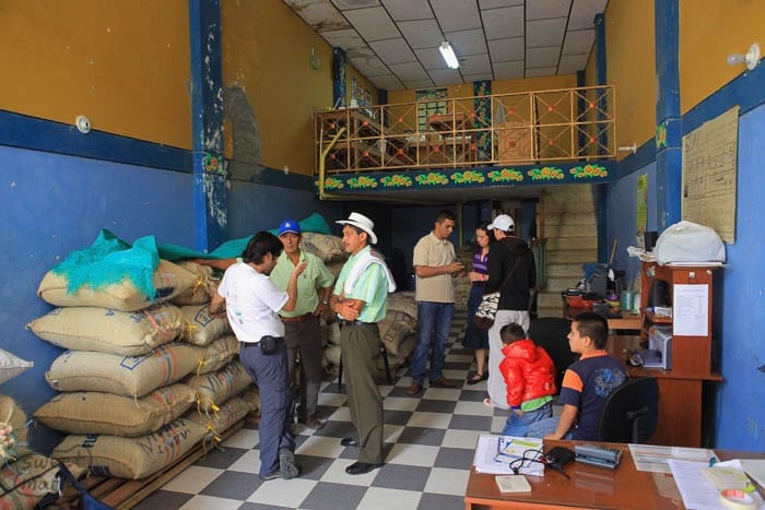 Warehouse at Herrera Tolima Colombia Sweet Marias