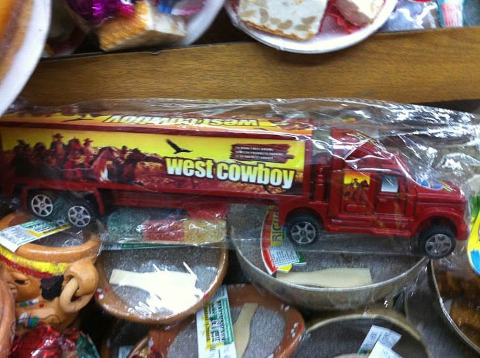 West Cowboy Semi Truck Sweet Marias
