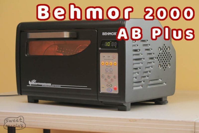 Behmor home coffee roaster Behmor 2000 AB Plus