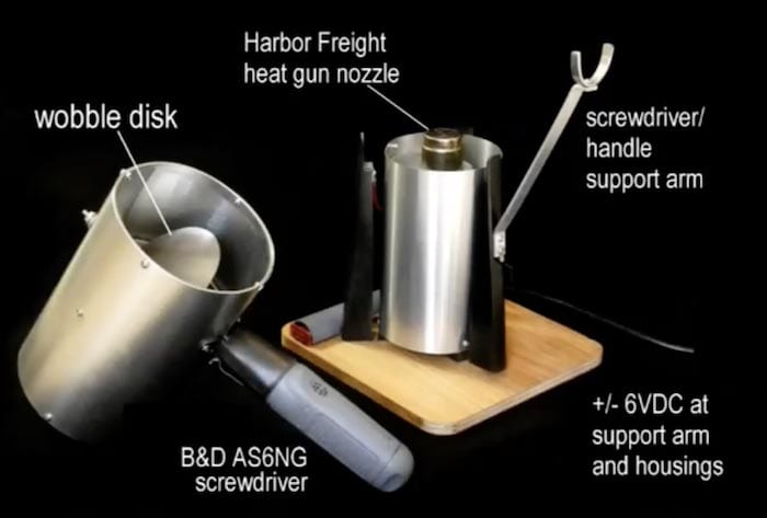 DIY Wobble Disk Home Coffee Roaster Larry Cotton