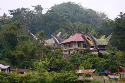 Tongkonans, Tana Toraja Sulawesi. Sulawesi