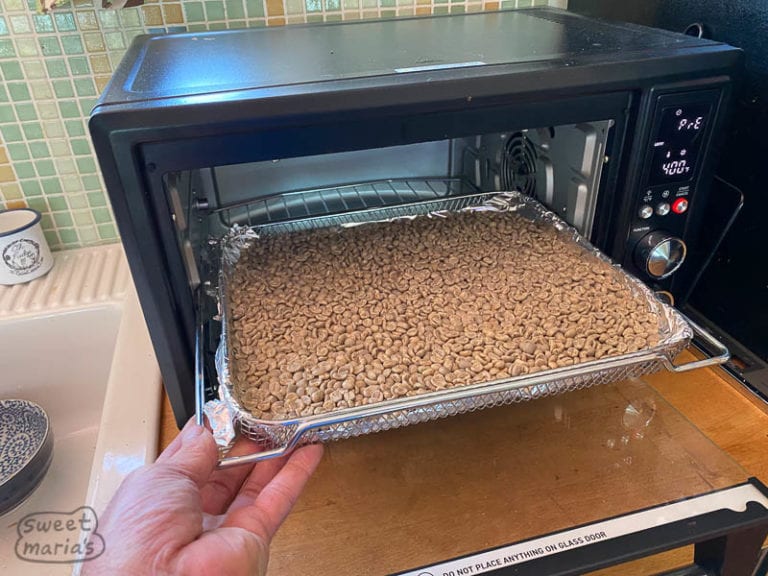 Toaster Oven Coffee Roasting Method (Air Fryer Convection Toaster