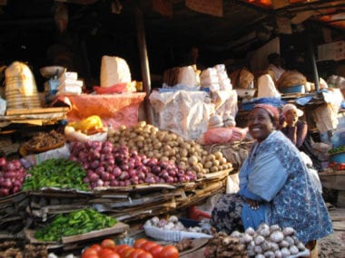 Mercato in Addis ababa
