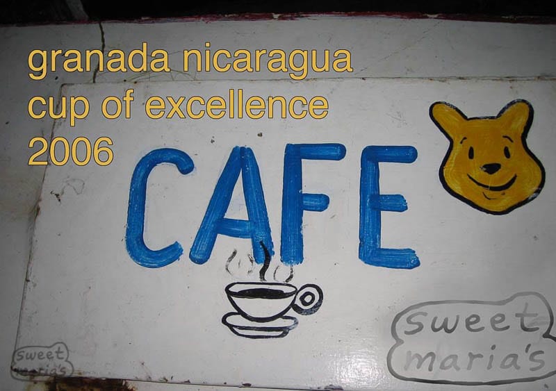 Nicaragua Cup of Excellence 2006