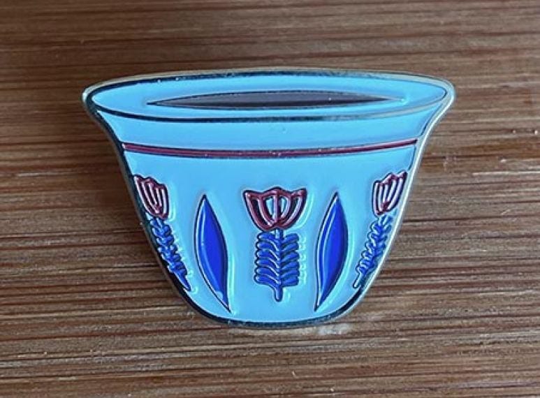 Ethiopia cup Pin