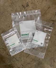 Ecotact Troiseal Green Coffee Bags in 1 LB, 2 LB and 5 LB sizes