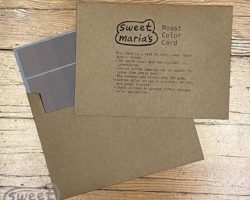Roasted Coffee Color Card Envelope