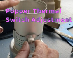 Popper Thermal Switch Adjustment