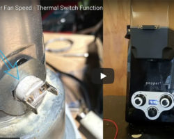 Popper Fan Speed - Thermal Switch Function