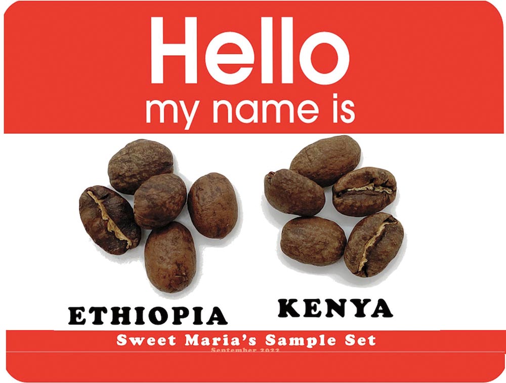 Hello: Ethiopia & Kenya Coffee Set
