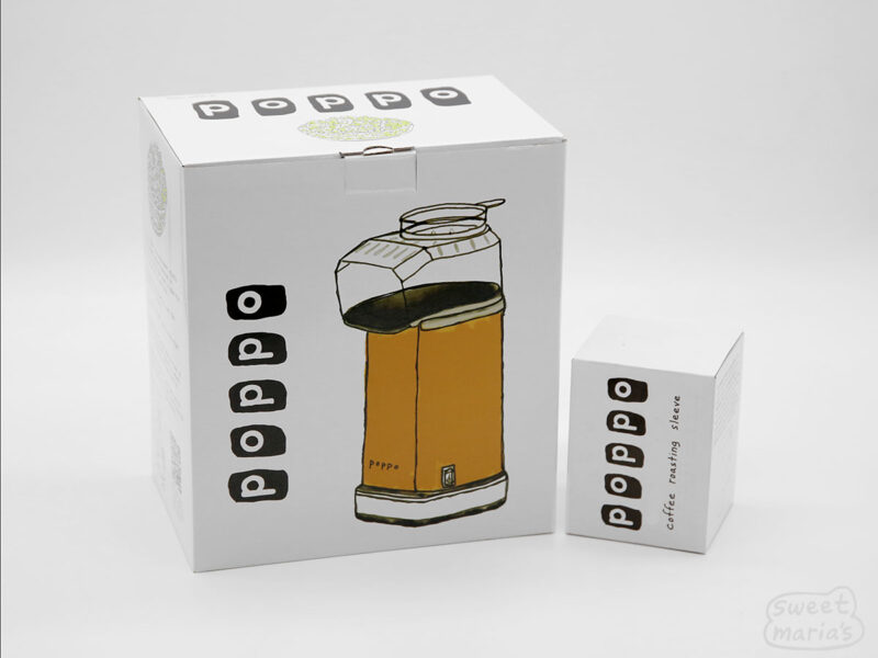 Poppo Air Popcorn Popper and Sleeve Kit