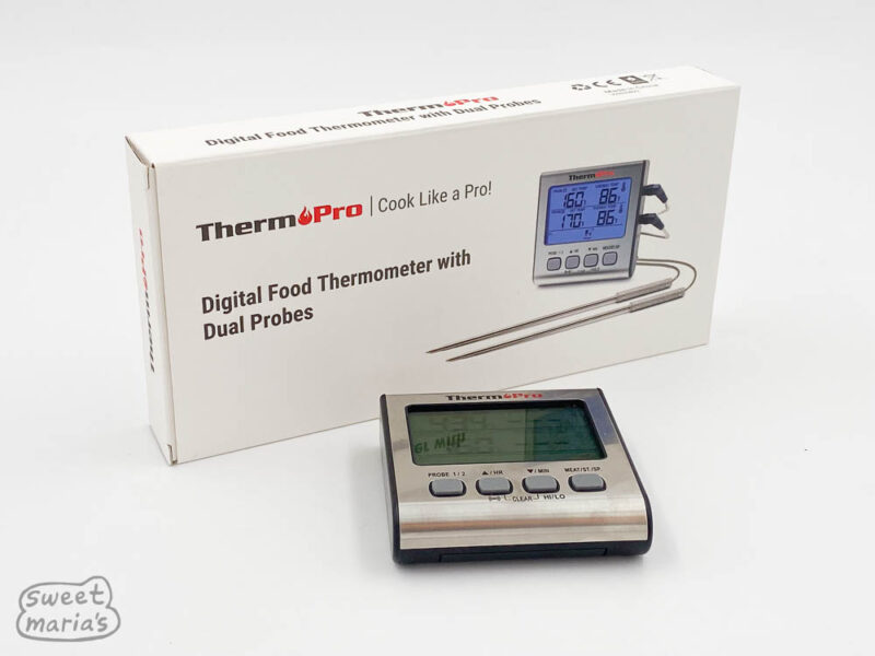 Retail Box, Thermopro Thermometer, Sweet Maria's