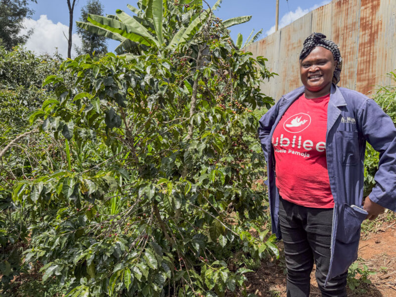 Teresa, the owner of Gifted Farm Kiambu