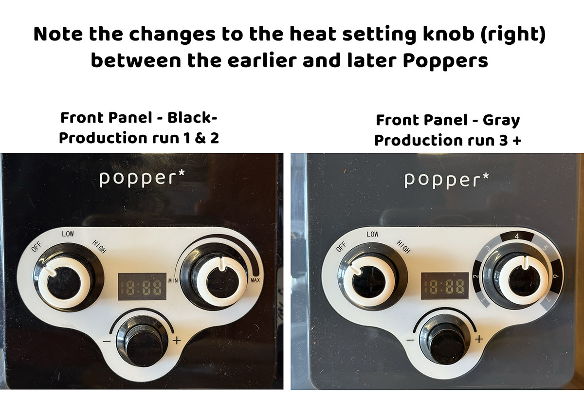 Control Panel - Gray Popper 2025