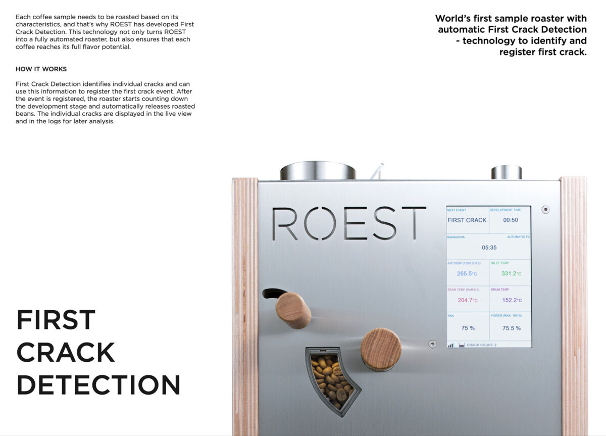 ROEST First Crack Detection Feature