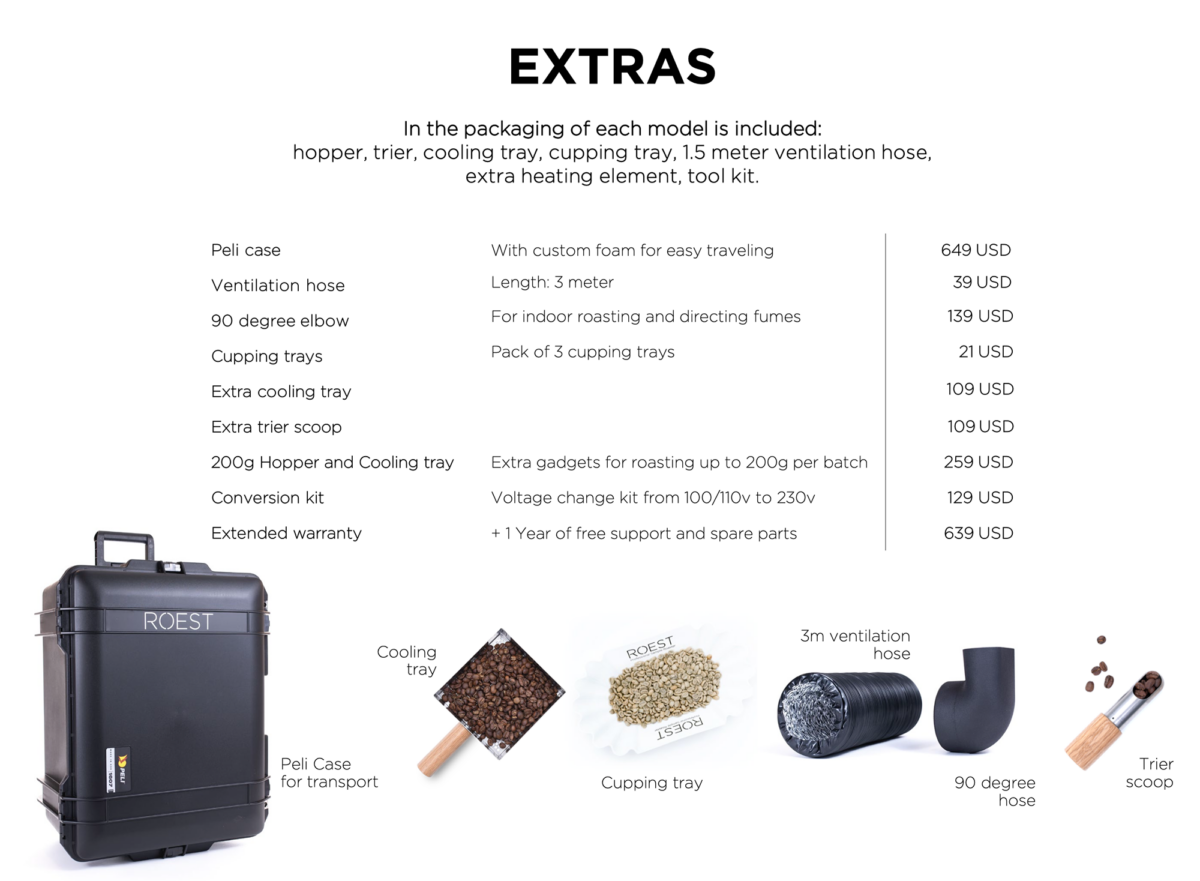ROEST Accessories and Extras