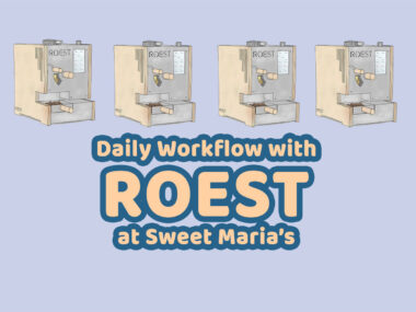 ROEST coffee roaster video Daily workflow