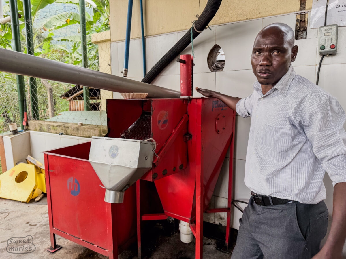 Buzibiti station Uganda. Richard is manager.