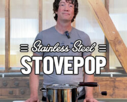 Thumbnail for Sweet Maria's VKP StovePop product overview video, featuring Dan.