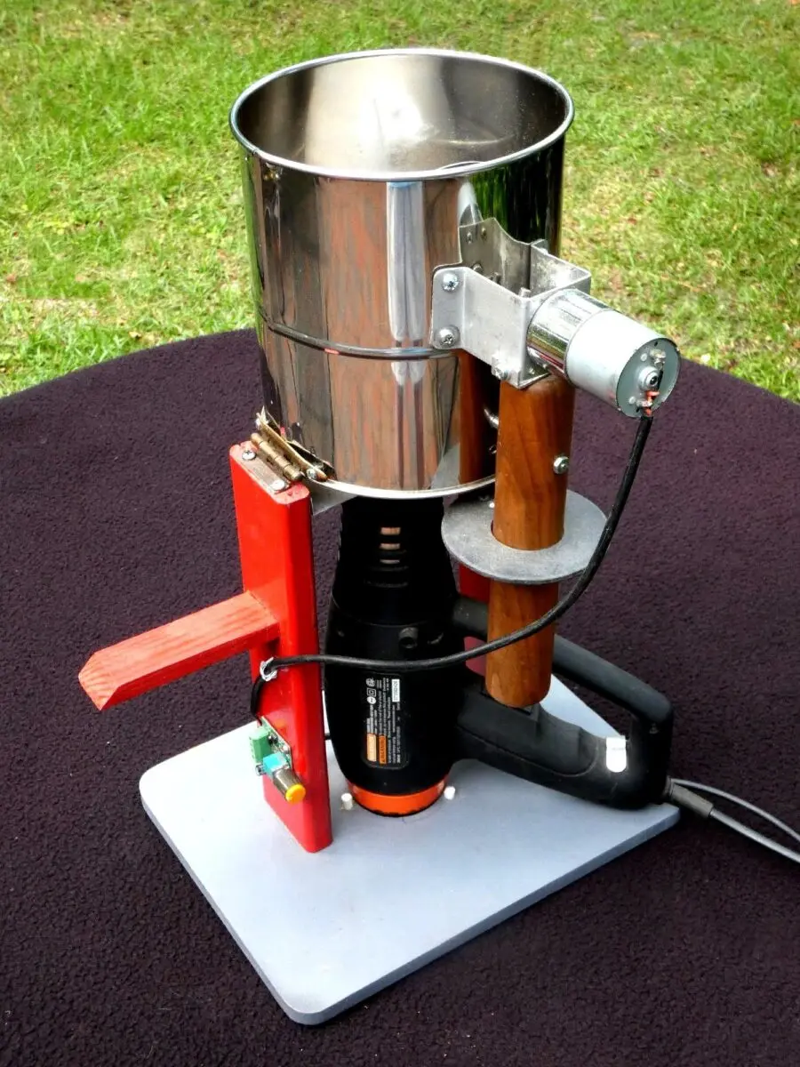Larry Cotton's DIY Wobble Disk Home Coffee Roaster (June 2026