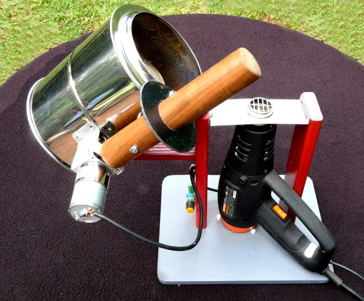 Larry Cotton's DIY Wobble Disk Home Coffee Roaster (June 2026